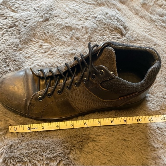Men’s Brown Low-top Sneaker Boots - Picture 4 of 11